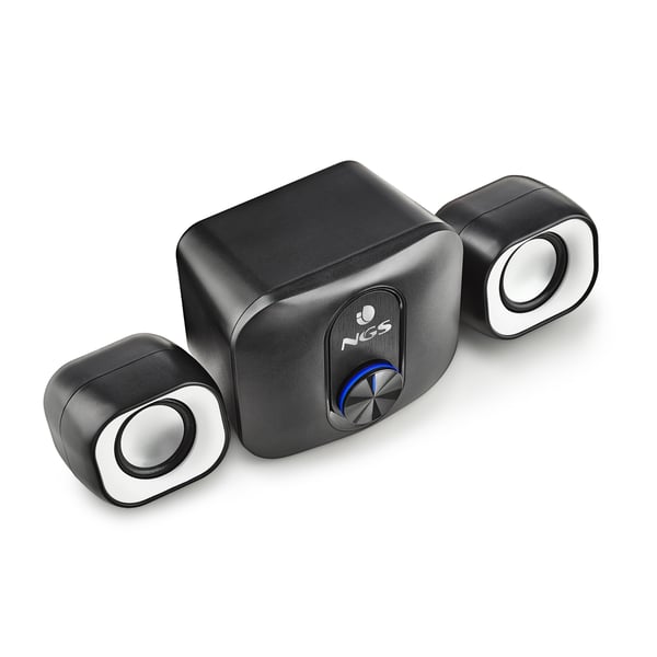 NGS COMET 2.1 mikrofonset 11 W Universal Svart, Vit 2.1 kanaler 2-vägs 3 W