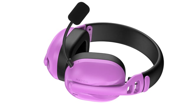 HATOR Hyperpunk 3 Wireless Kuulokkeet Langallinen & langaton Pääpanta Pelaaminen USB Type-C / USB Type-A Bluetooth Violetti