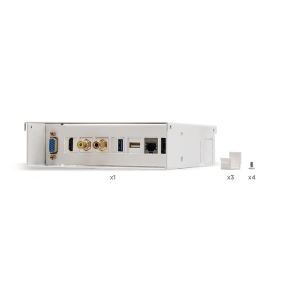 Nanocable 10.35.0003 uttagboxar RJ-45 Vit