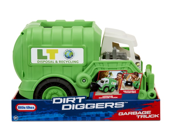 Little Tikes Dirt Diggers Real Working Truck- Garbage Truck