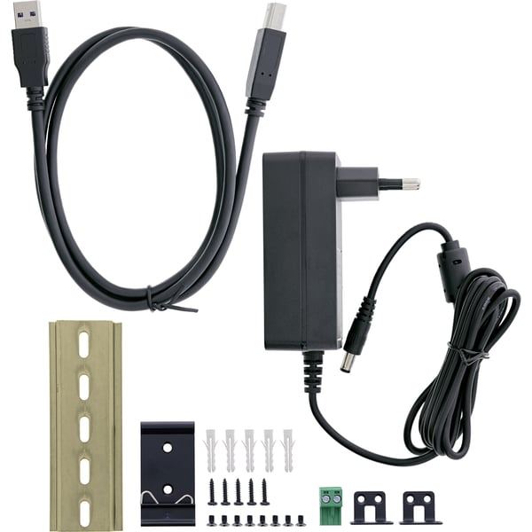 InLine 35396B gränssnittshubbar USB 3.2 Gen 1 (3.1 Gen 1) Type-B 5000 Mbit/s Svart