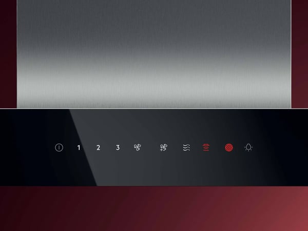 AEG GB67D61HL Väggmonterad Svart, Rostfritt stål 600 m³/h