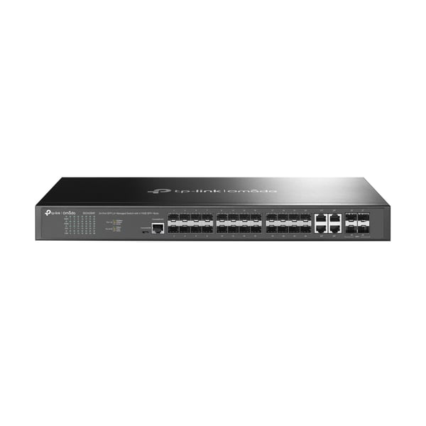 TP-Link Omada TL-SG3428XF Administreret L2+ 1U Sort