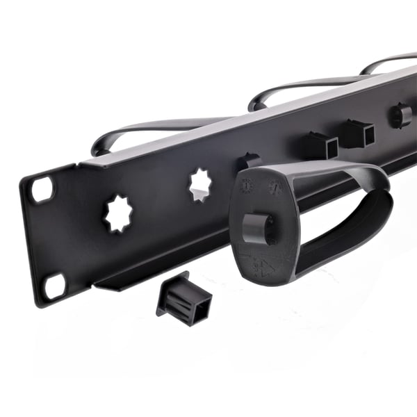 InLine 19110W tilbehør til rack Kabelbeslag