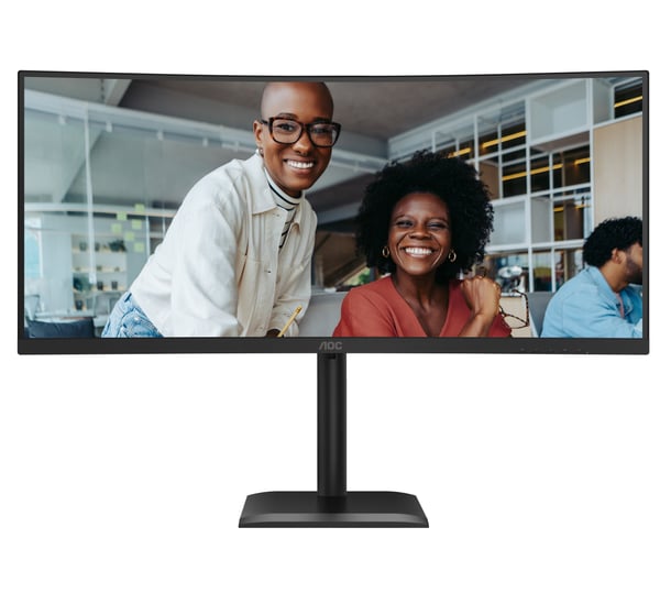 AOC CU34E4C platta pc-skärmar 86,4 cm (34") 3440 x 1440 pixlar Svart