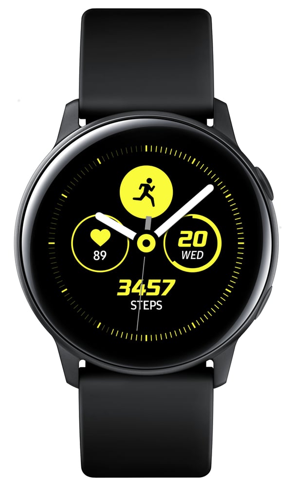 Samsung Galaxy Watch Active 2,79 cm (1.1") OLED 40 mm Digital 360 x 360 pixel Berøringsskærm Sort Wi-Fi GPS (satellit)