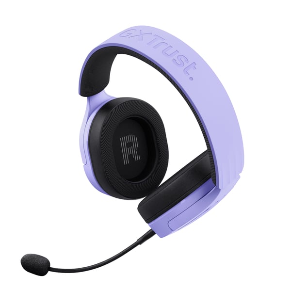Trust GXT 491P FAYZO Kuulokkeet Langallinen & langaton Pääpanta Pelaaminen USB A-tyyppi Bluetooth Musta, Purppura