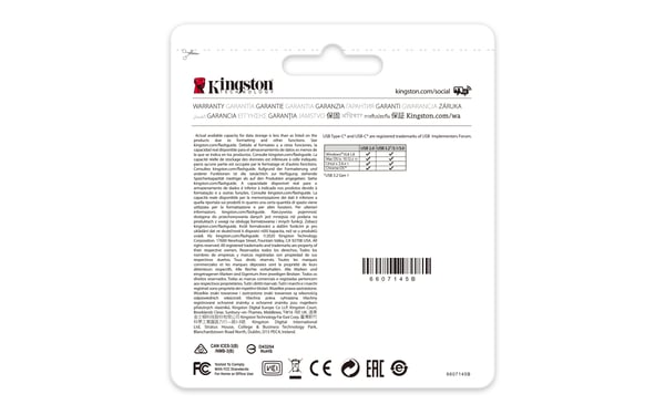 Kingston DataTraveler 70 - USB-flashdrev