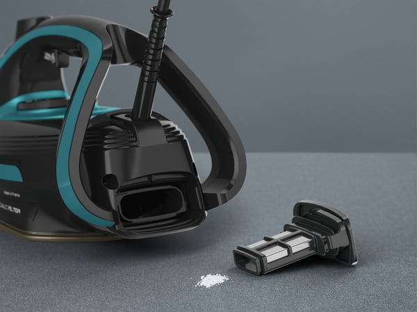 Tefal Puregliss FV8066 Torr & Ångstrykjärn Durilium AirGlide Autoclean soleplate 3000 W Svart, Blå