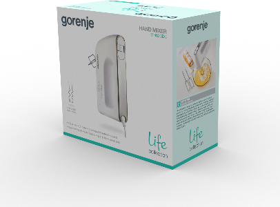 Gorenje M460CDC Käsisekoitin 460 W Valkoinen