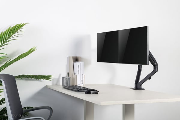 Neomounts FPMA-D650DBLACK skærmbeslag og -stativer 68,6 cm (27") Skrivebord Sort