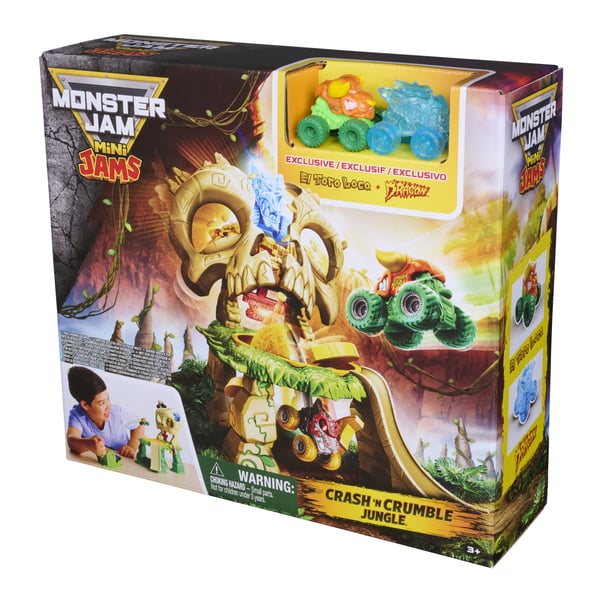 Monster Jam MNJ VHP Mini Crash n Crumble Jungle GML