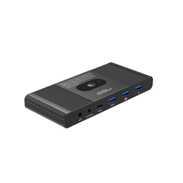 Microconnect HDMI & USB-C KVM Switch 2-Port KVM-switchar