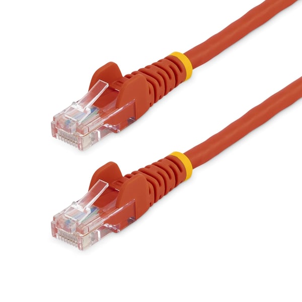 StarTech.com 45PAT10MRD netværkskabel Rød 10 m Cat5e U/UTP (UTP)