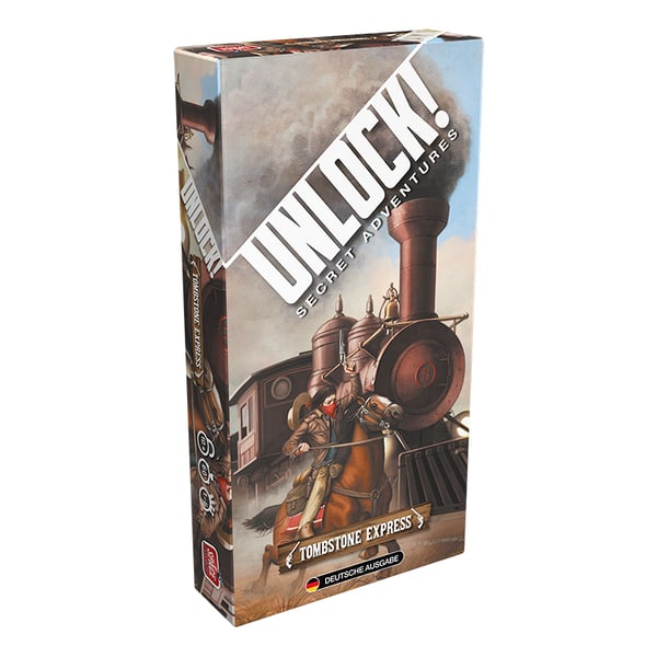 Asmodee Unlock! - Tombstone Express Kortspel Samlarspel