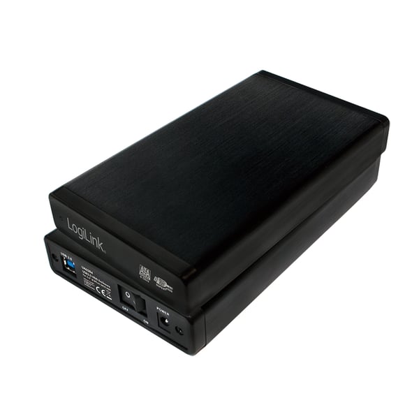 LogiLink UA0284 tallennusaseman kotelo HDD-kotelo Musta 3.5"