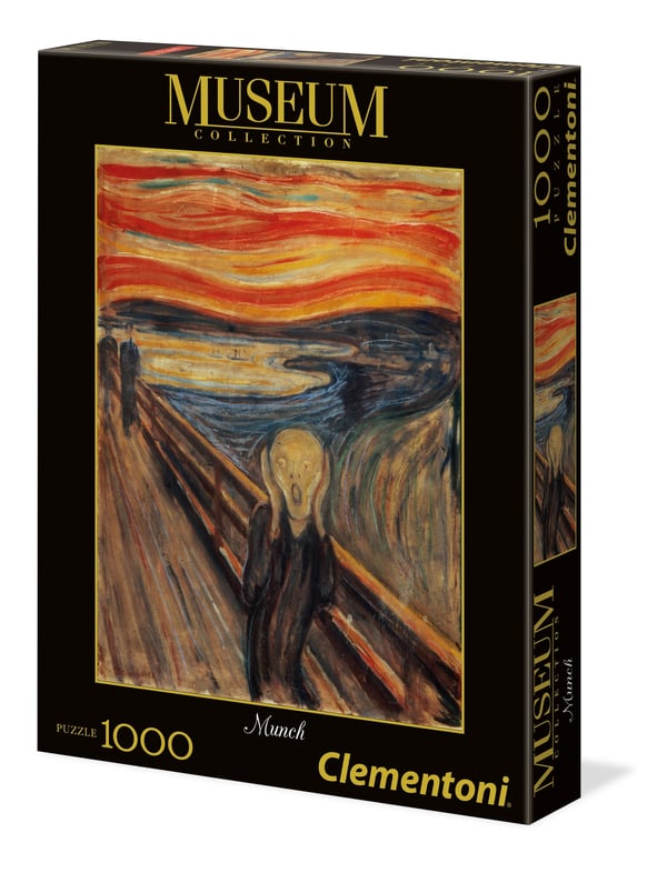 Clementoni 39377 puslespil Kontur puslespil 1000 stk Kunst