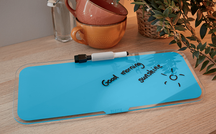 Leitz Cosy skrivebordsblok i glas