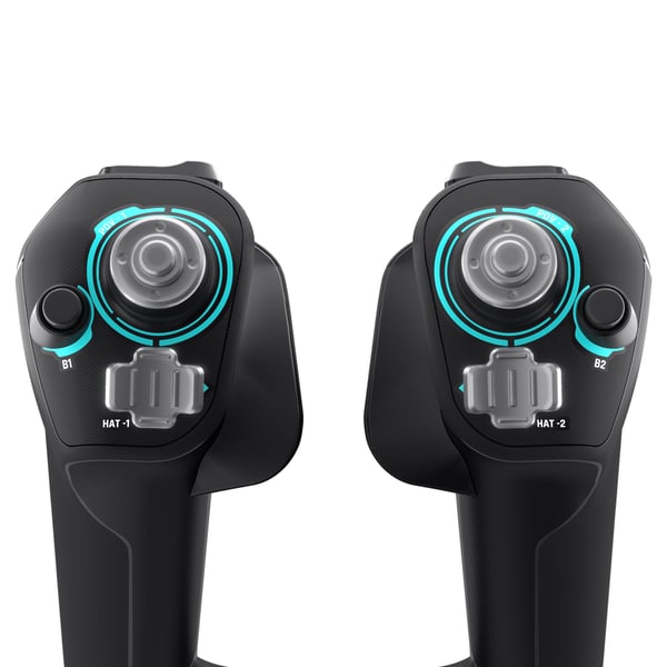 Turtle Beach VelocityOne Flight Svart USB Flykt Sim Analog / Digital PC, Xbox One, Xbox One S, Xbox One X, Xbox Series S, Xbox Series X