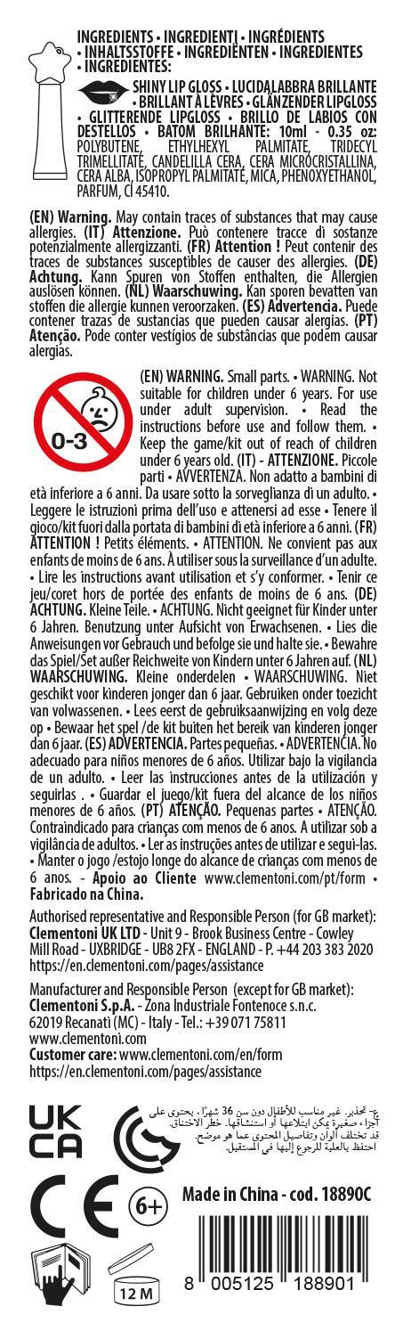 Clementoni 18890 rollespil legetøj