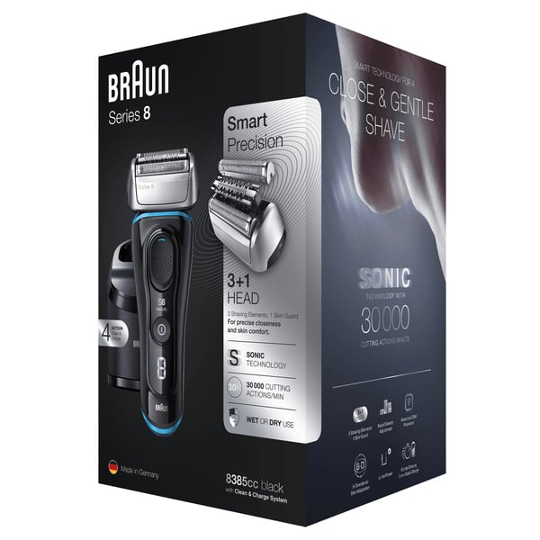 Braun 81666139 rakapparater för män Folierakapparat Svart