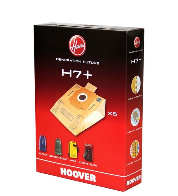Hoover 9026177 tillbehör och förbrukningsmaterial till dammsugare Dammpåse Cylinderdammsugare