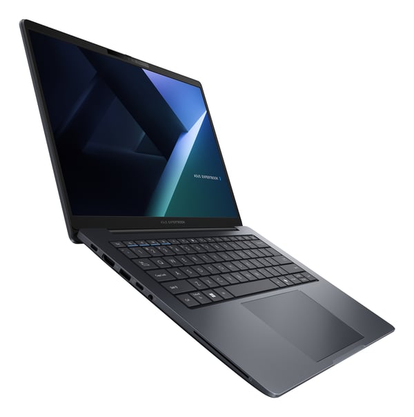 ASUS ExpertBook B5 B5405CCA-LY1589X Intel Core Ultra 5 225H Laptop 35,6 cm (14") WUXGA 16 GB DDR5-SDRAM 512 GB SSD Wi-Fi 7 (802.11be) Windows 11 Pro Spansk Sort, Grå