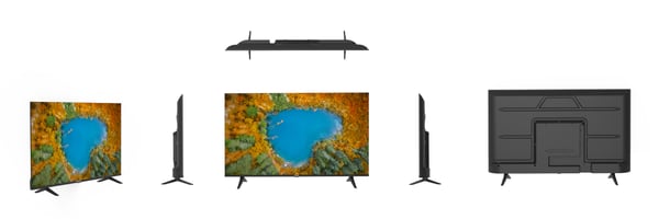 TORNADO 50US4301X TV 127 cm (50") 4K Ultra HD Smart TV Wi-Fi Sort 250 cd/m²