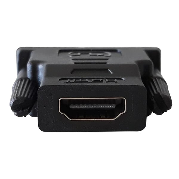 Techly DVI-D - HDMI M/F Sort