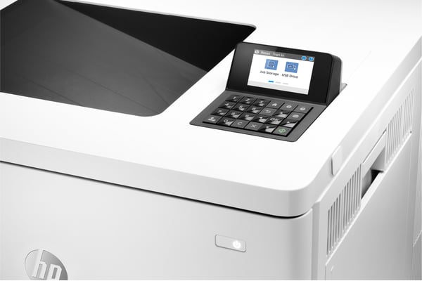 HP LaserJet Enterprise M554dn - Skrivare - Färg - Duplex - Laser - A4/Legal - 1200 x 1200 dpi - upp till