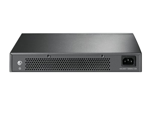 TP-Link TL-SG1024DE hanterad L2 Gigabit Ethernet (10/100/1000) 1U Svart