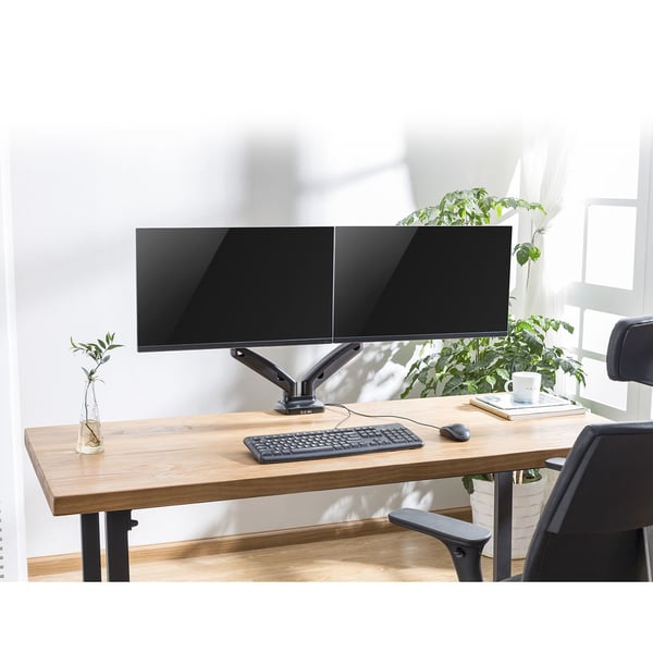 ACT AC8312 skærmbeslag og -stativer 81,3 cm (32") Skrivebord Sort