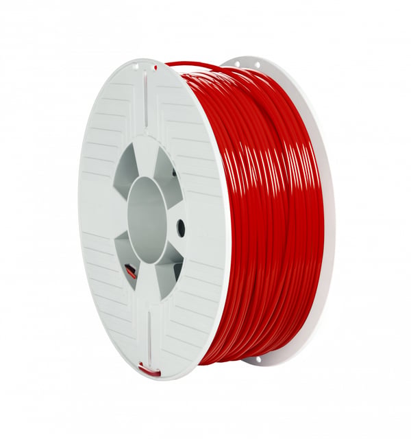 Verbatim 55330 3D print materiale Polymælkesyre (PLA) Rød 1 kg