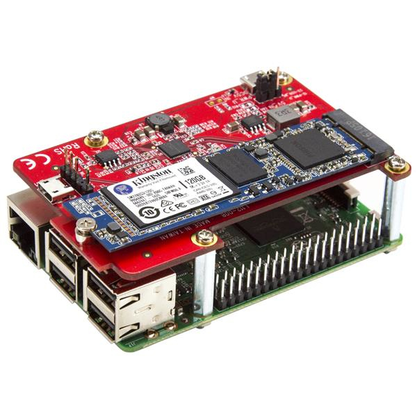 StarTech.com USB till mSATA-omvandlare för Raspberry Pi och utvecklingskort