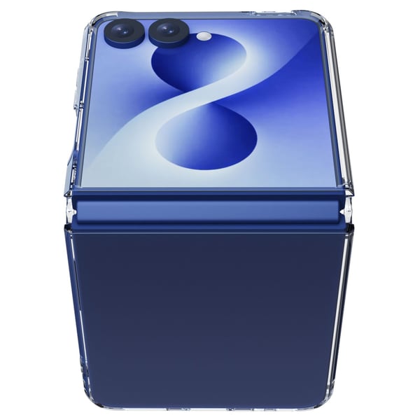 Cellularline IMPACTCGALZFLIP8T mobiltelefon etui 17,5 cm (6.9") Cover Transparent