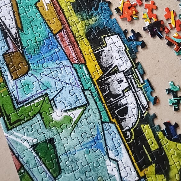 Tactic Puzzle Lovers Street Art of Graffiti 500 pcs puzzle
