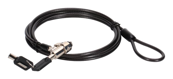 Conceptronic CUSTODIO02BSM kabellås Svart 1,8 m