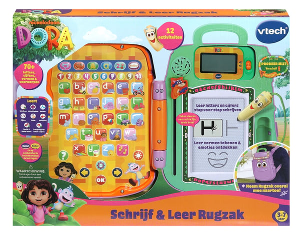 VTech Dora Schrijf & Leer Rugzak