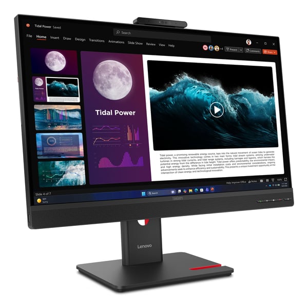 Lenovo ThinkCentre TIO27 Gen6 platta pc-skärmar 68,6 cm (27") 2560 x 1440 pixlar Quad HD LED Svart