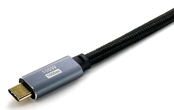 Equip 128359 USB-kabel USB 3.2 Gen 2 (3.1 Gen 2) 3 m USB C 10 Gbit/sek. 100 W Sort