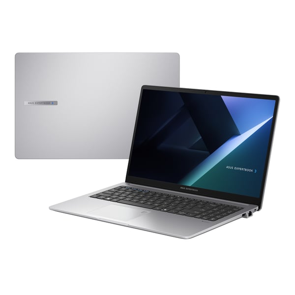 ASUS ExpertBook B1 B1503CVA-S78975 Intel Core 5 120U Bärbar dator 39,6 cm (15.6") Full HD 16 GB DDR5-SDRAM 512 GB SSD Wi-Fi 6E (802.11ax) Grå QWERTY Spansk