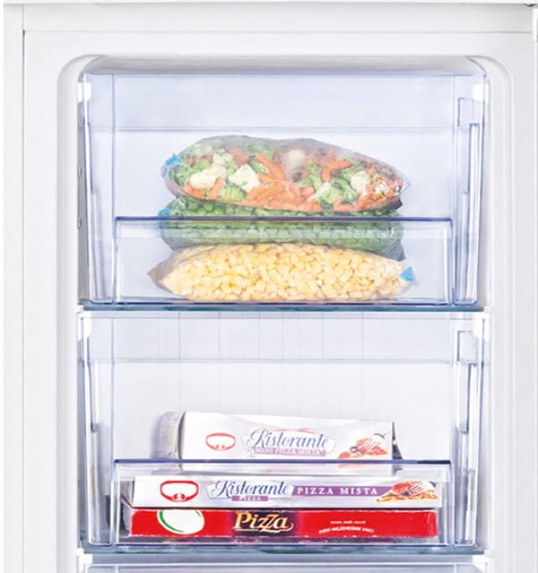 Beko FS166020 Stående fryser Under bordplade 65 L Hvid