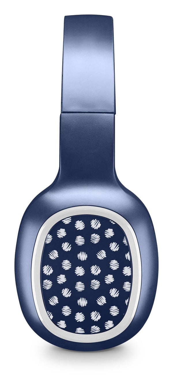 Music Sound 8018080462702 Headset Trådlös Huvudband Samtal/musik Bluetooth Blå