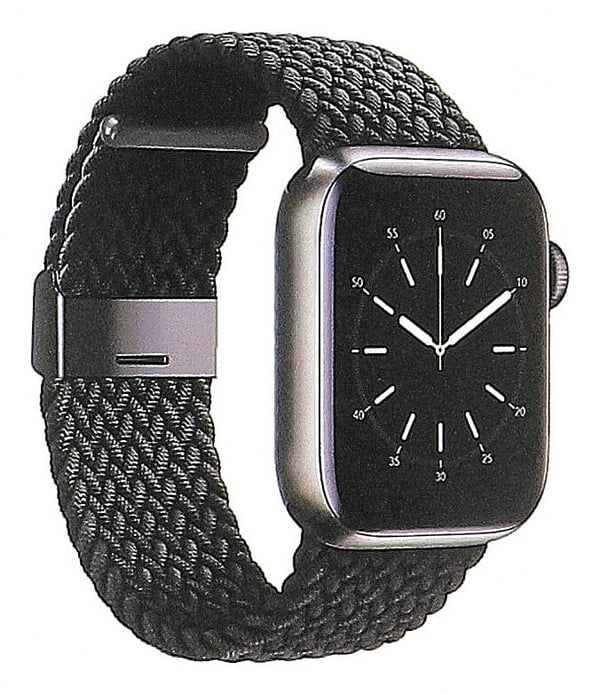 Gear 663361 smarta bärbart tillbehör Band Svart Nylon