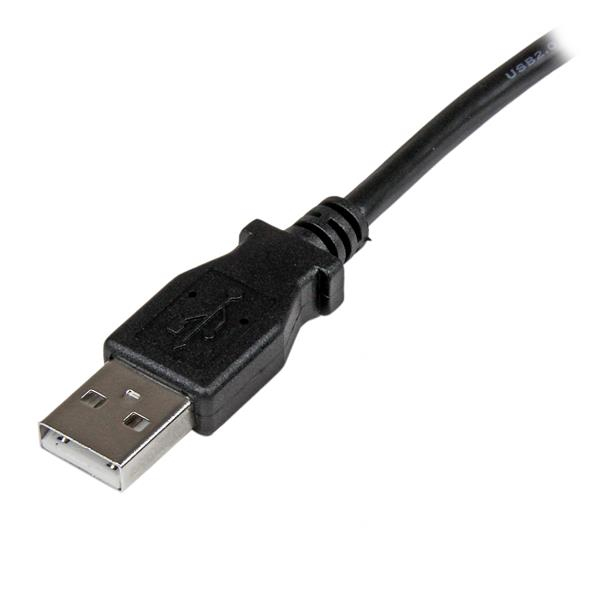 StarTech.com 3 m USB 2.0 A til B kabel venstrevinklet - H/H - USB-printerkabel - USB-kabel - USB T