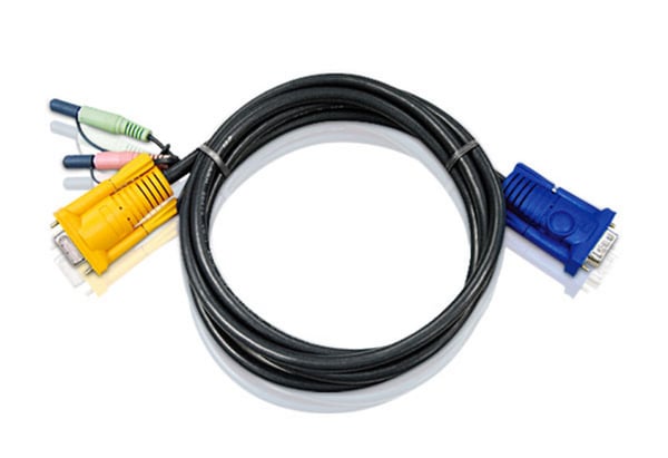 ATEN 2L5203A KVM-kabel Sort 3 m