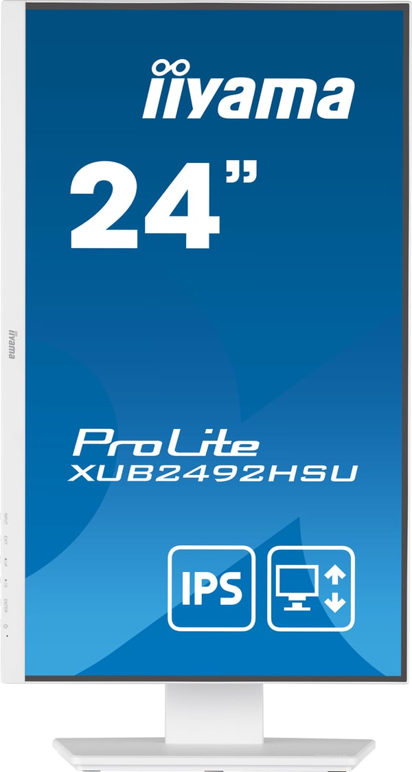 iiyama ProLite XUB2492HSU-W5 tietokoneen litteä näyttö 61 cm (24") 1920 x 1080 pikseliä Full HD LED Valkoinen