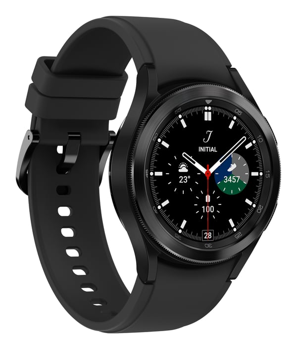 Samsung Galaxy Watch4 Classic 3,05 cm (1.2") OLED 42 mm Digital 396 x 396 pixel Berøringsskærm 4G Sort Wi-Fi GPS (satellit)