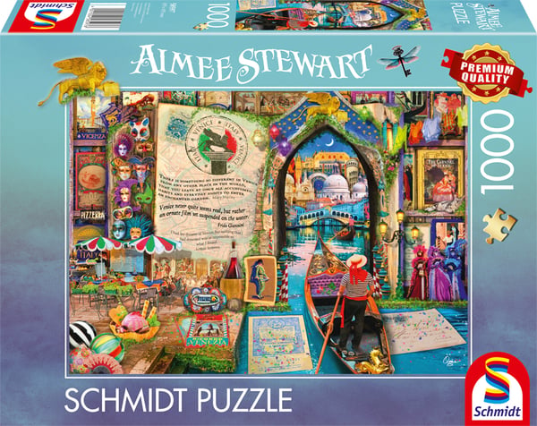 Aimee Stewart: Minder fra Venedig (1000 brikker)