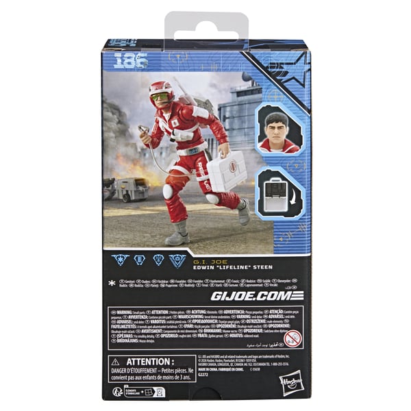 Hasbro G.I. Joe Classified Series #186 Edwin ”Lifeline” Steen